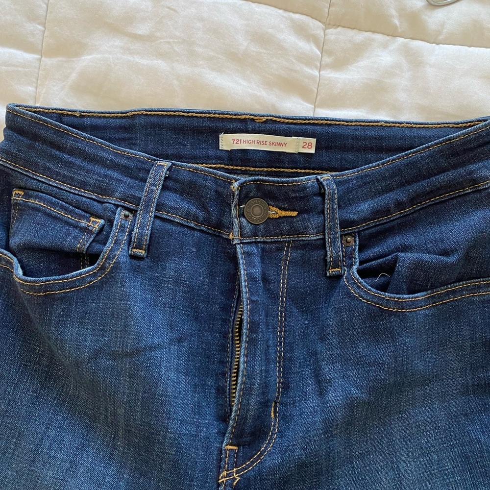 Levi’s 721 High rise tall skinny jeans